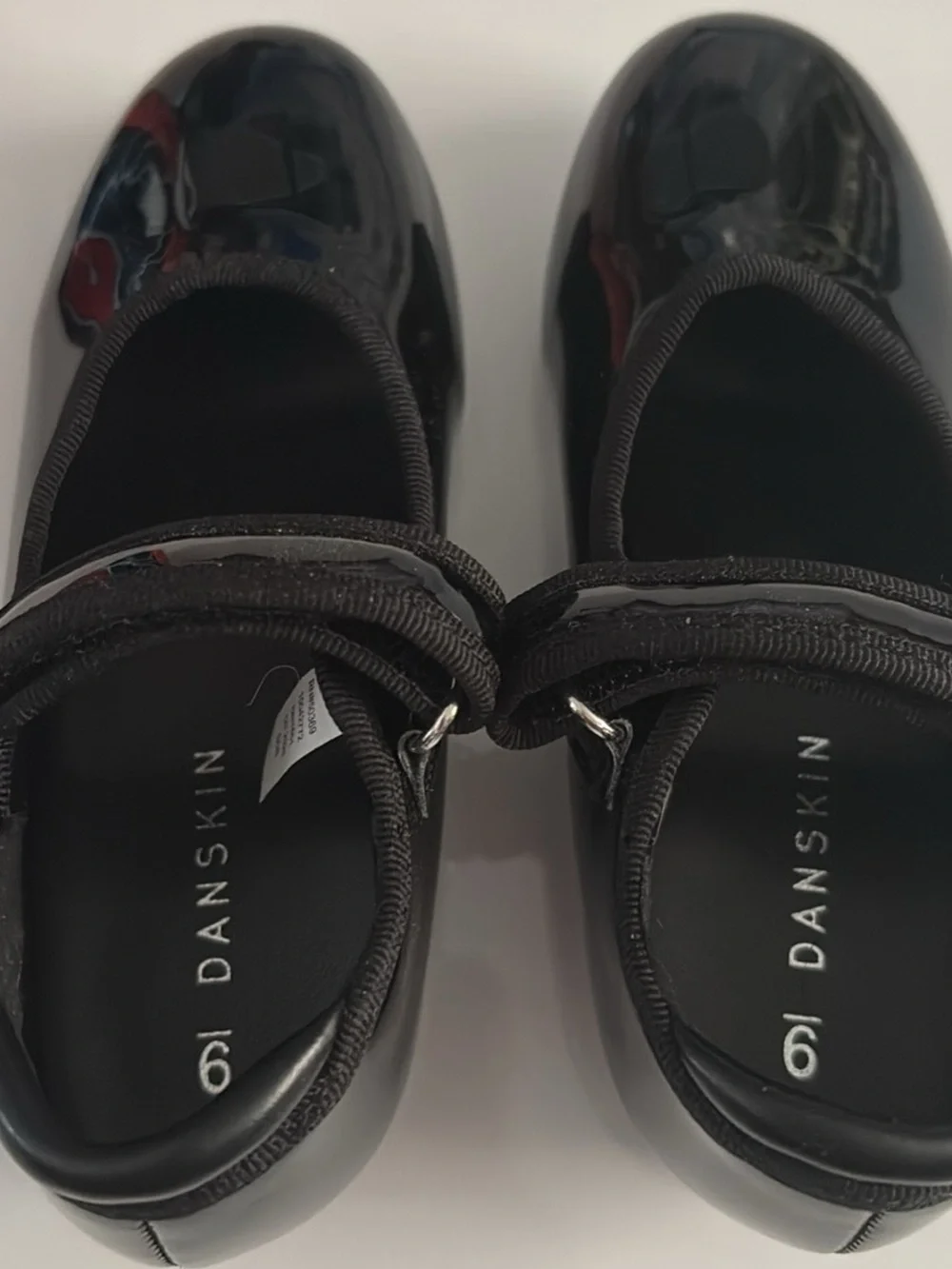 Danskin Black Patent Mary Jane Dress Shoes for Kids